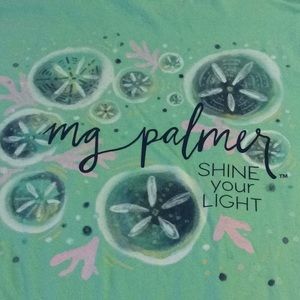MG Palmer shell t shirt s